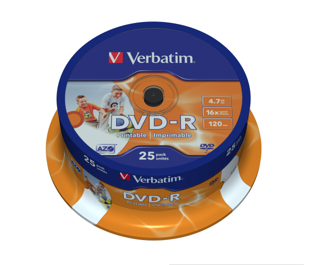 Verbatim 4.7GB CAKE  25szt. do nadruku - 28975 - zdjęcie 2